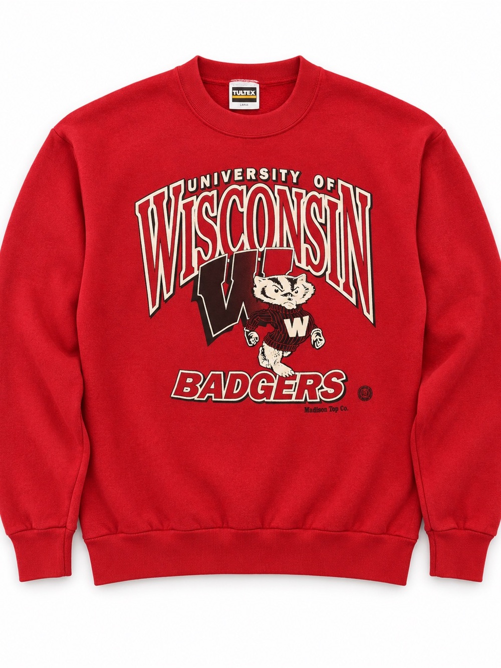 University of Wisconsin Badgers Red Men’s Large Sweatshirt